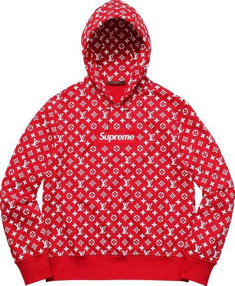 supreme lv hoodie for sale